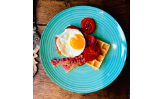 Amerikanische Buttermilchwaffeln