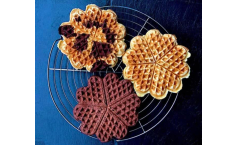 Haferflockenwaffeln