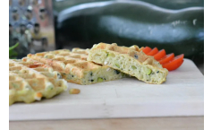 Zucchiniwaffeln