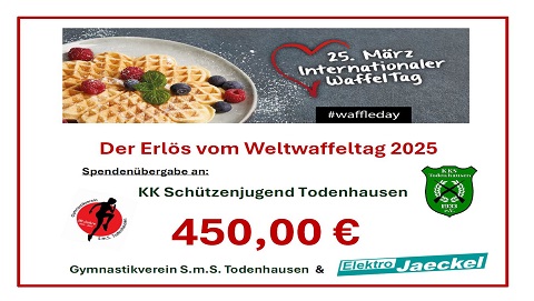 Bild mit Info über Erlös