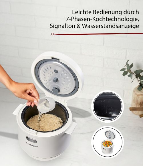 Reiskocher Cloer 6831 features