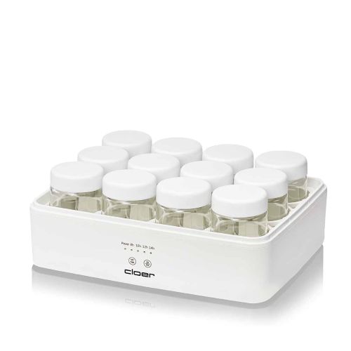 Joghurtbereiter Cloer 9921 mit 12 Gl&auml;sern